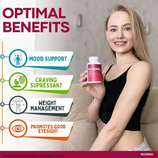 Nuzena Saffron Super Spice +, 88.5mg Capsules